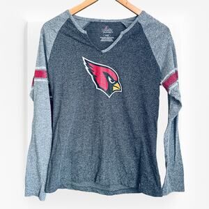 Arizona Cardinals Womens Long Sleeve Shirt Size S